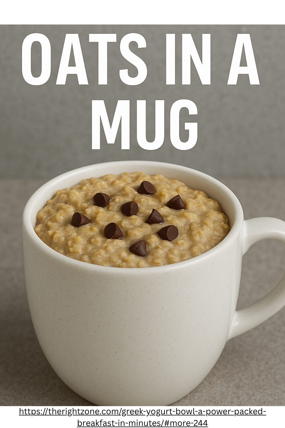 Protein Oats in a Mug