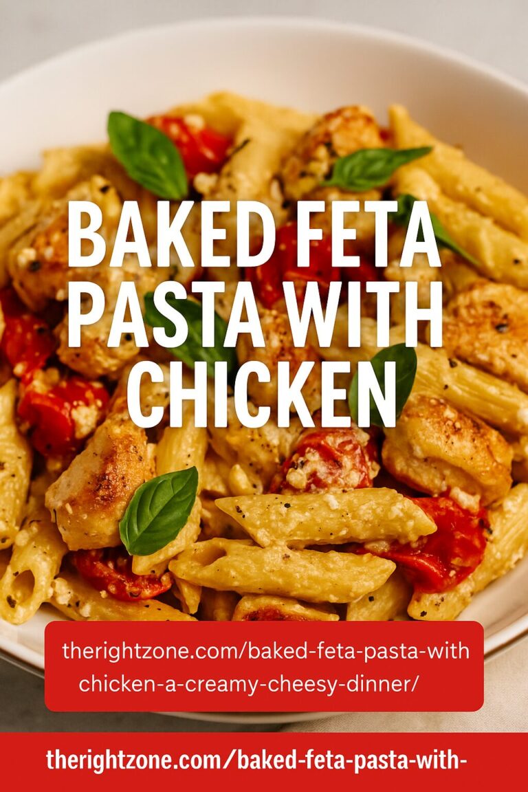 Baked Feta Pasta with Chicken