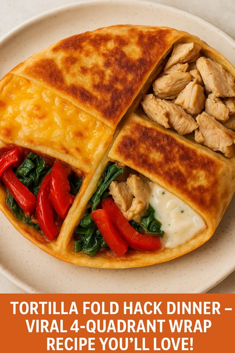 Tortilla Fold Hack Dinner