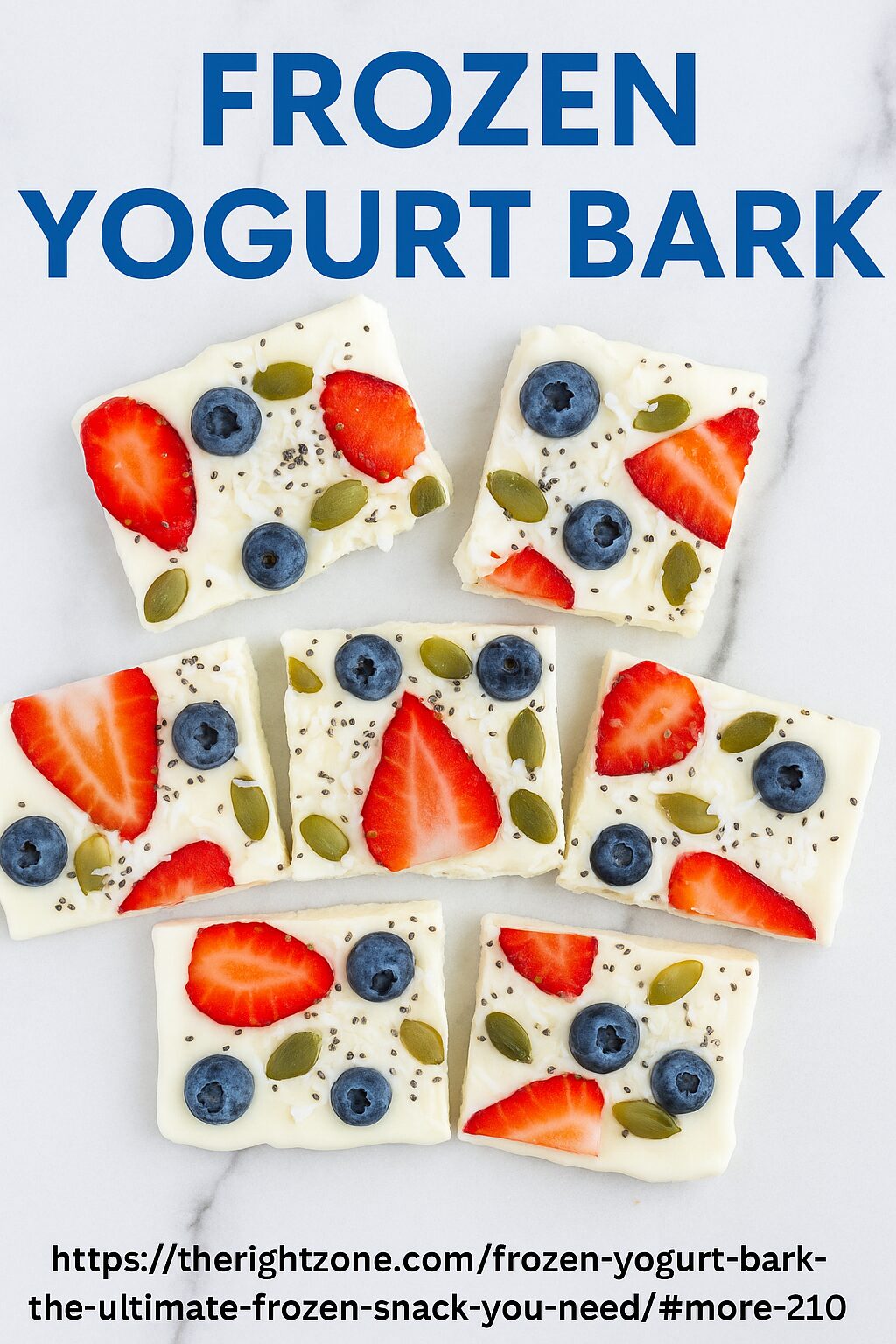 Frozen Yogurt Bark