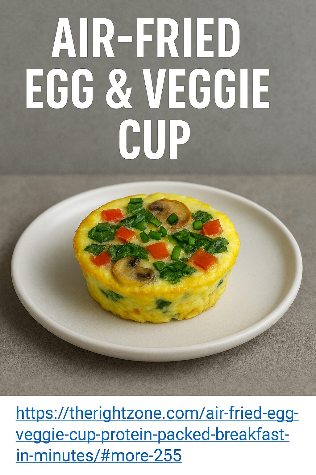 Air-Fried Egg & Veggie