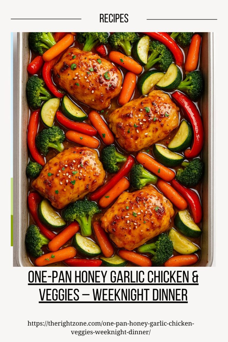 Honey Garlic Chicken & Veggies