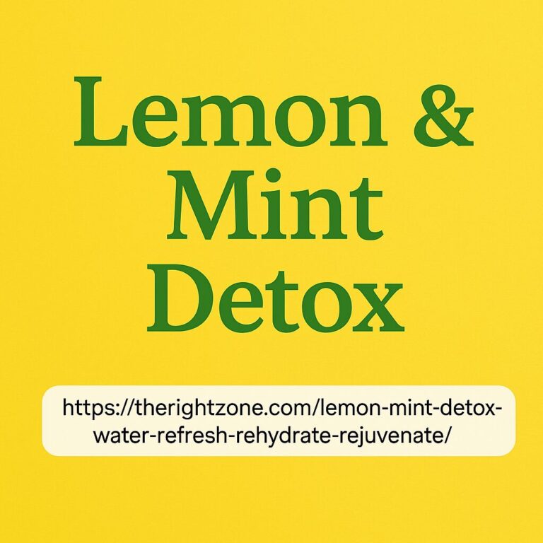 Lemon & Mint Detox