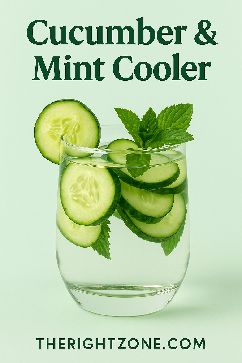 Cucumber & Mint Cooler