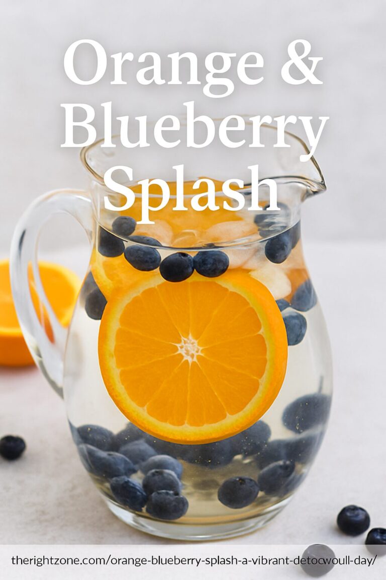 Orange & Blueberry Splash