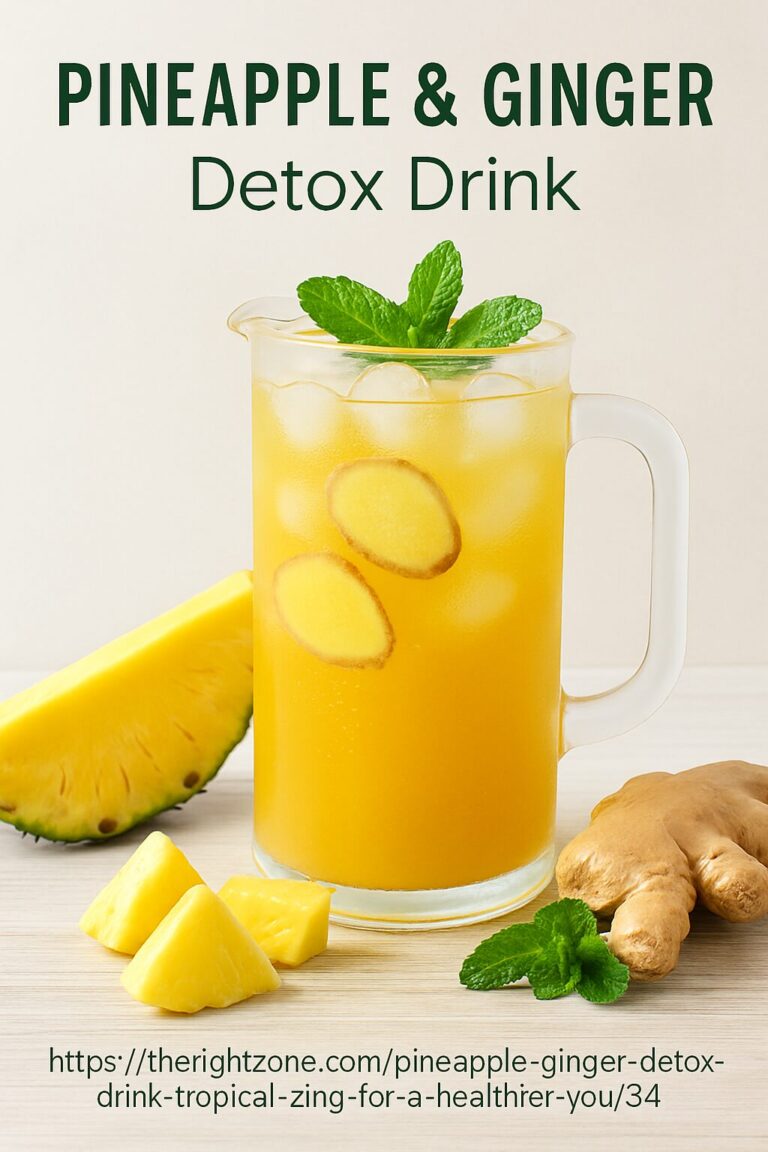 Pineapple & Ginger Detox Drink