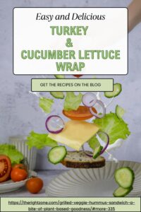 Turkey & Cucumber Lettuce Wrap