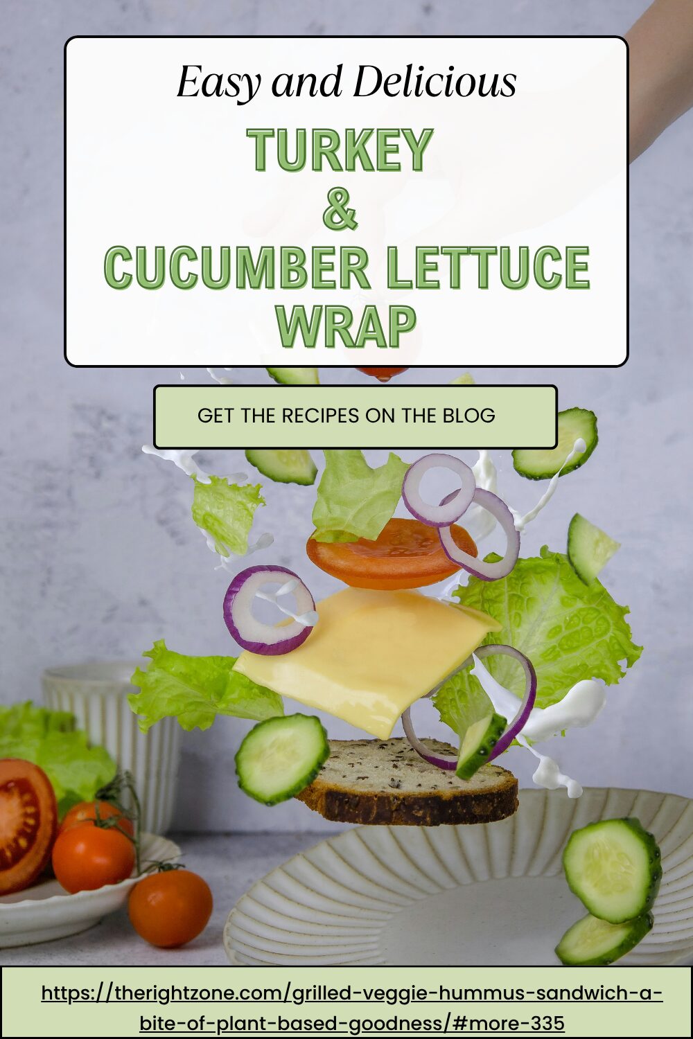 Turkey & Cucumber Lettuce Wrap