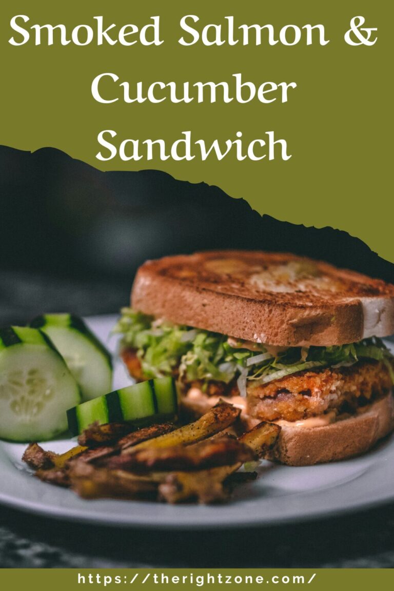 Smoked Salmon & Cucumber Sandwich