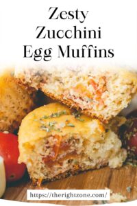 Zesty Zucchini Egg Muffins