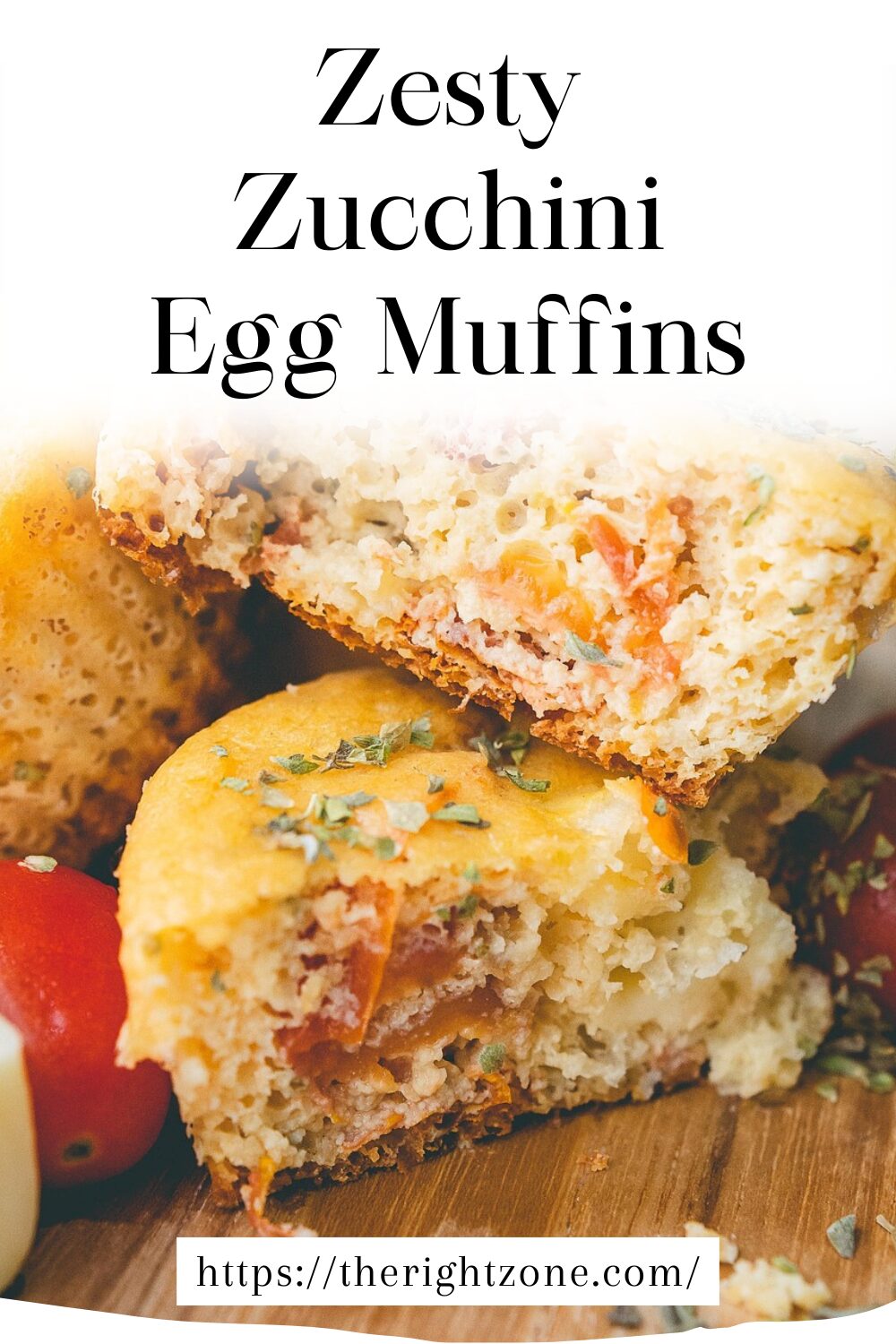 Zesty Zucchini Egg Muffins