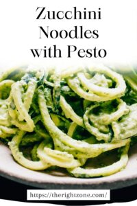 Zucchini Noodles with Pesto