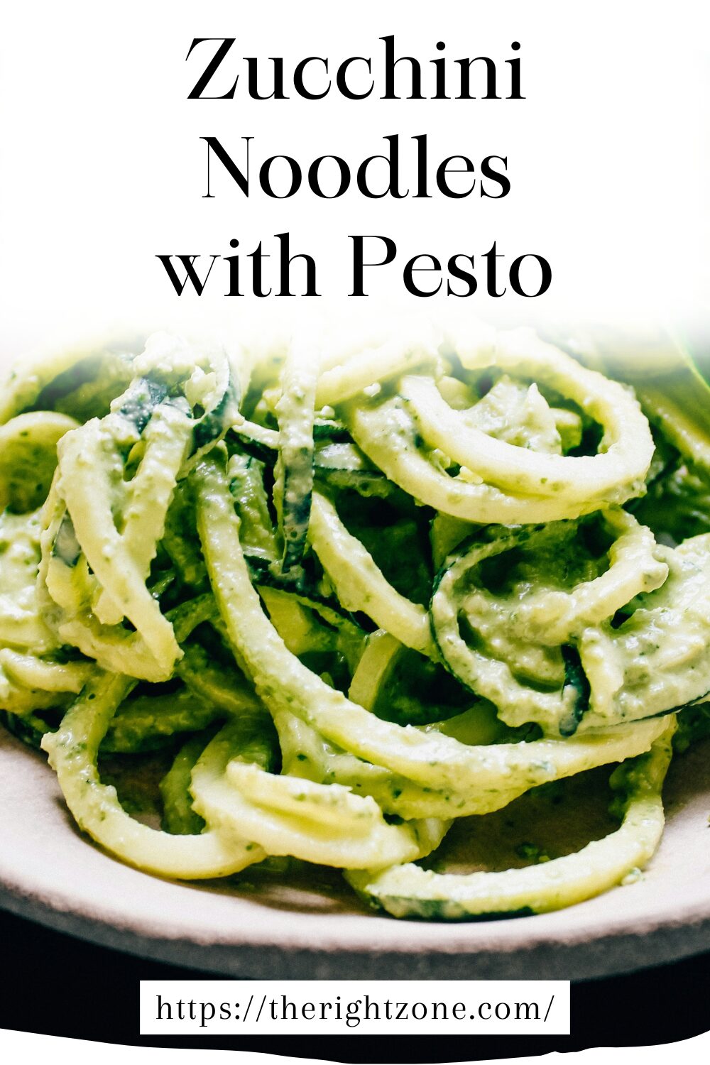 Zucchini Noodles with Pesto