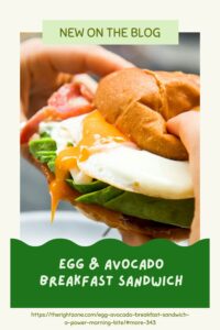 Egg & Avocado Breakfast Sandwich