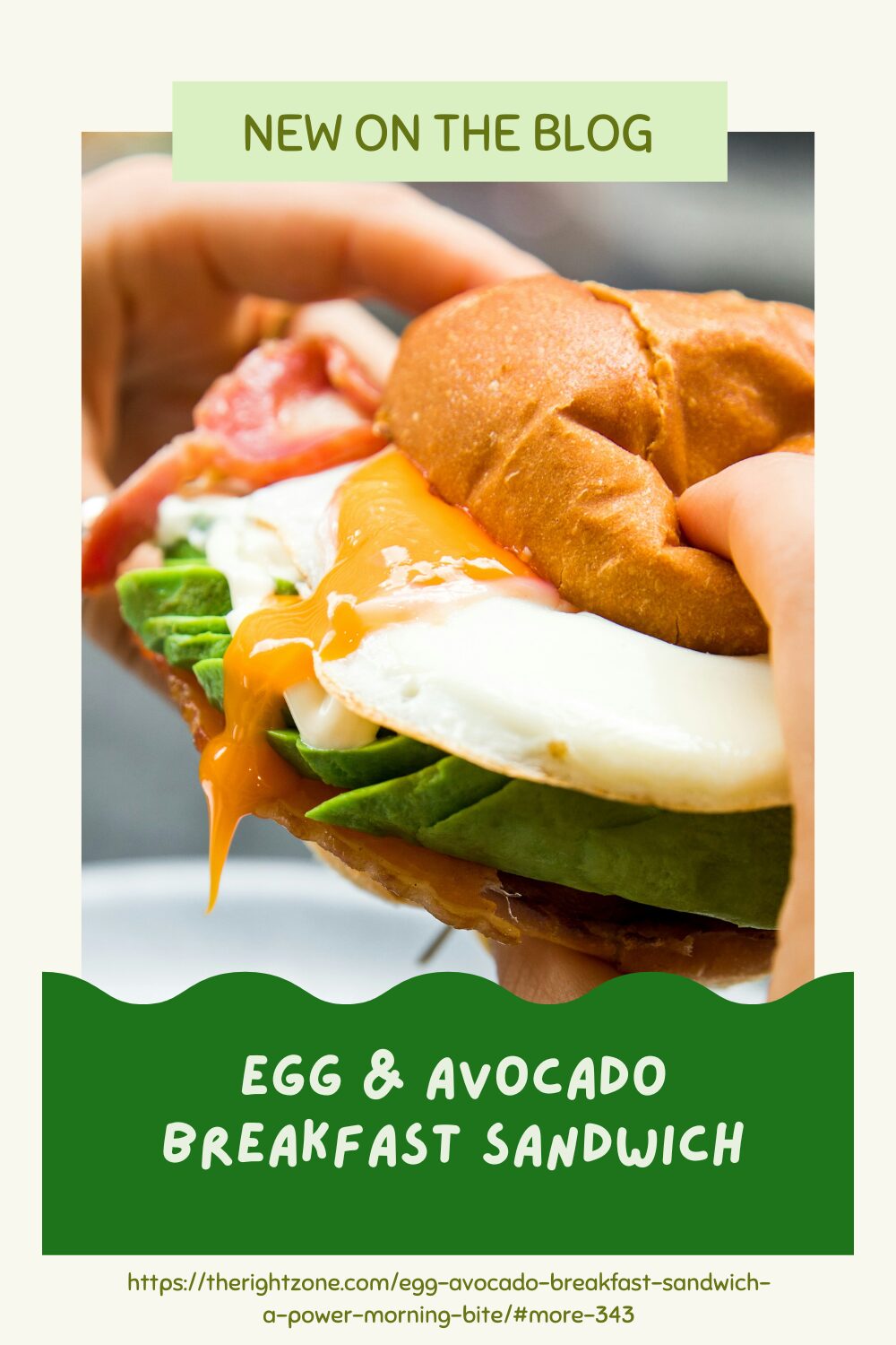 Egg & Avocado Breakfast Sandwich