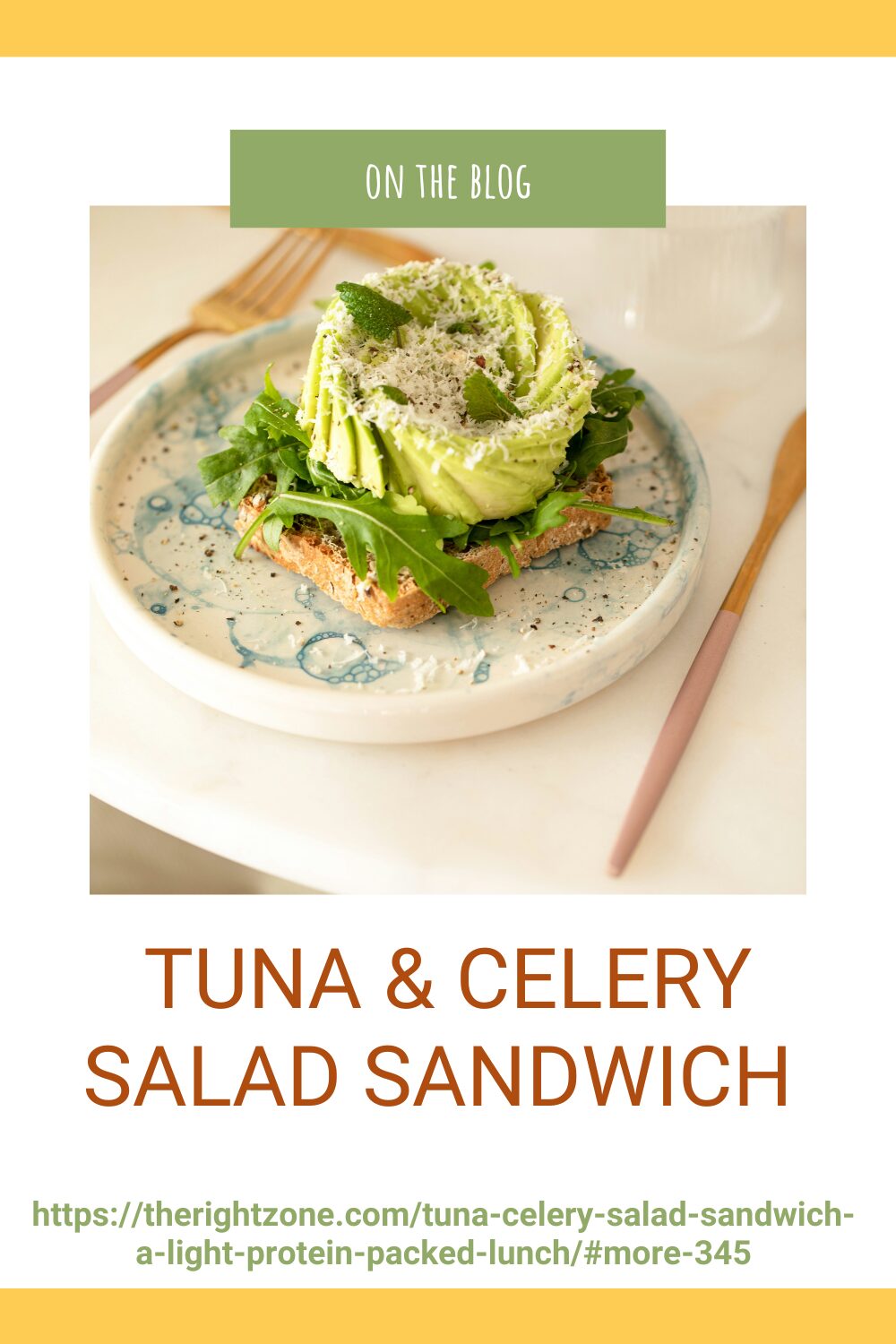 Tuna & Celery Salad Sandwich