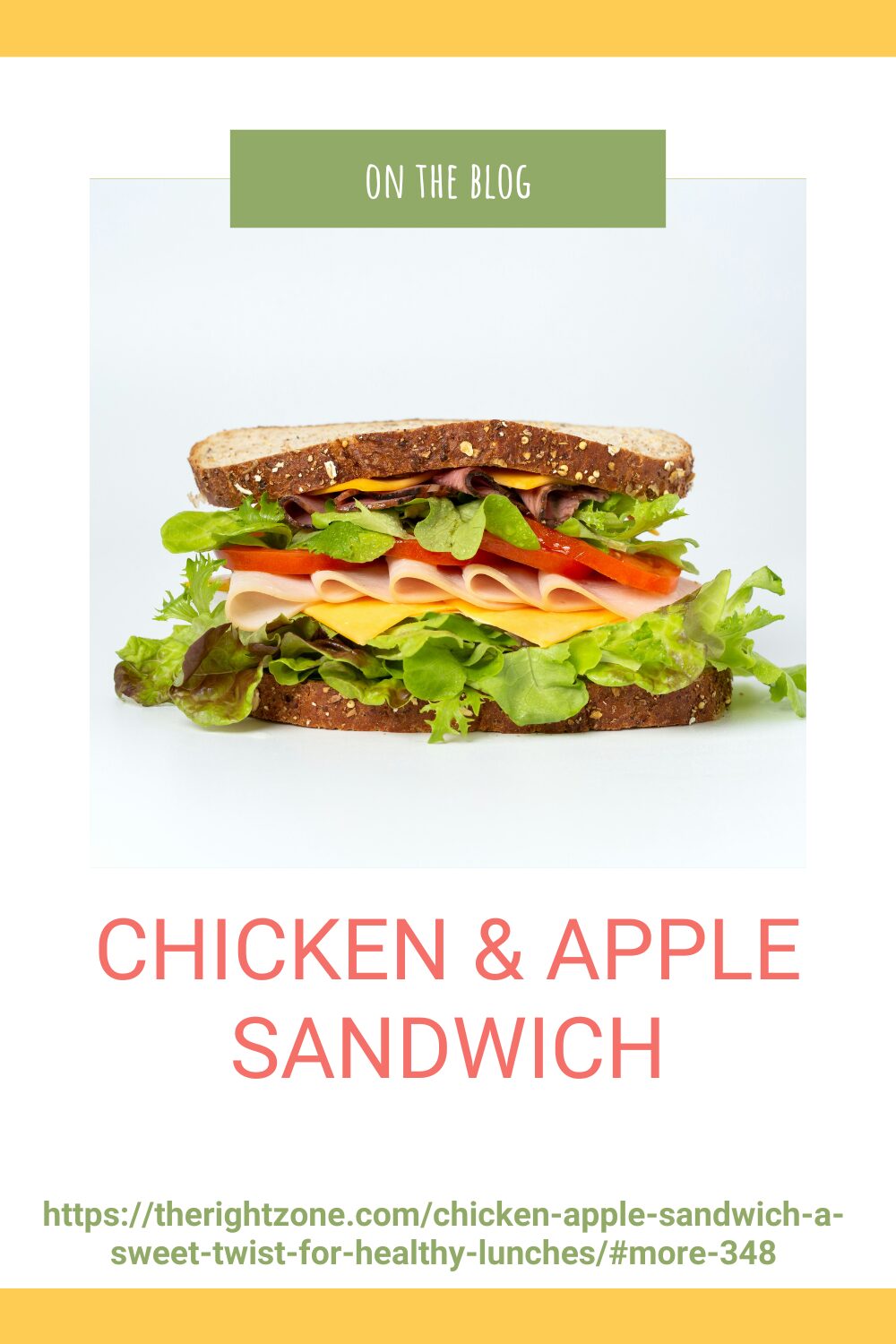 Chicken & Apple Sandwich