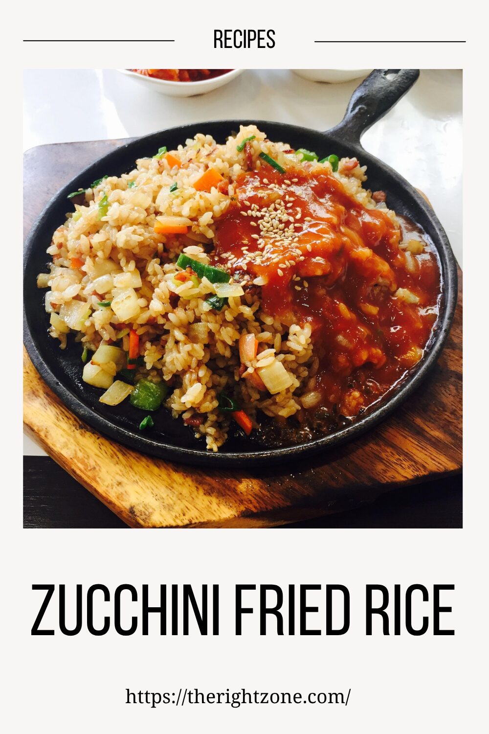 Zucchini Fried Rice