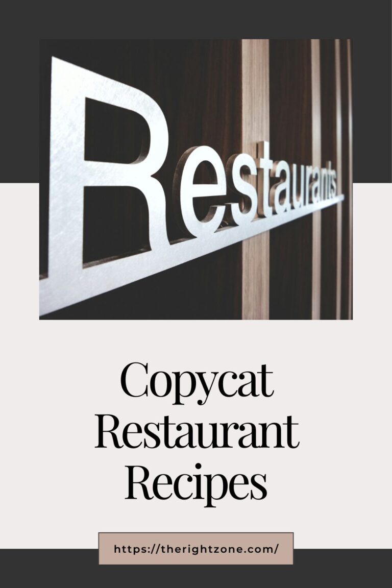 Copycat Restaurant Recipes
